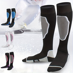 Winter Ski Socks Knee High Warm Socks For Men Women