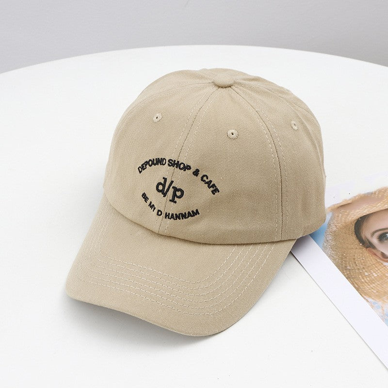 Men's Street Letter Duck Tongue Baseball Hat