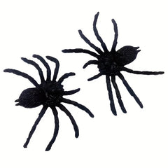 Plastic Artificial Spider Halloween Scary Playing Toy Party Props