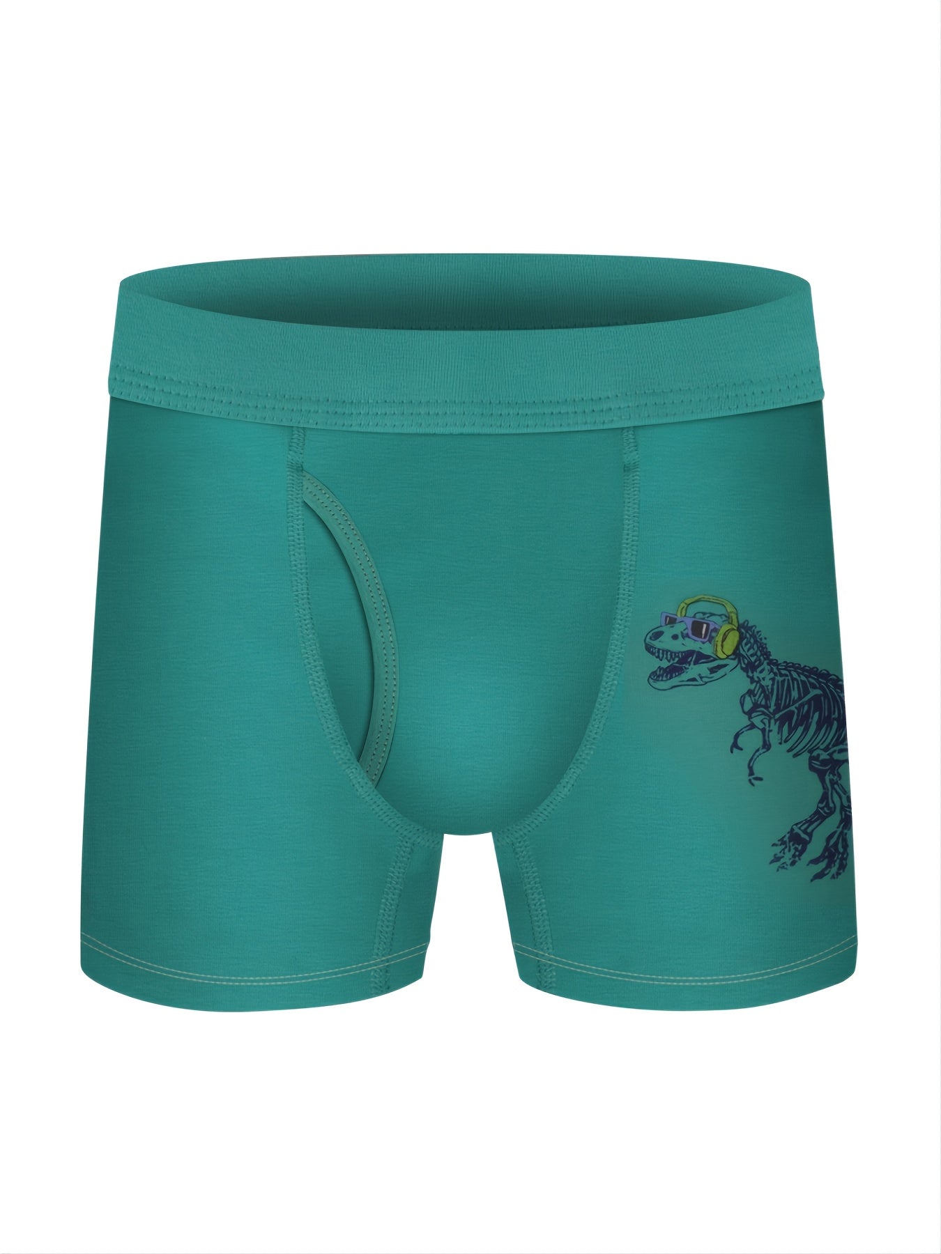 5pcs Boys Cartoon Boxer Briefs Underwear