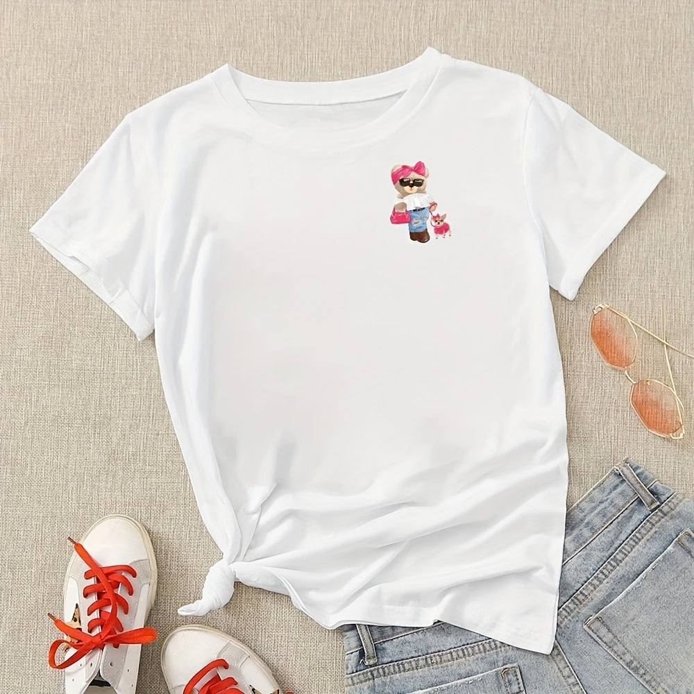 8pcs Bear Iron On Heat Transfer Sticker DIY Patches