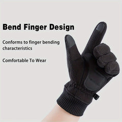 Touch Screen Thermal Knit Winter Gloves for Men and Women