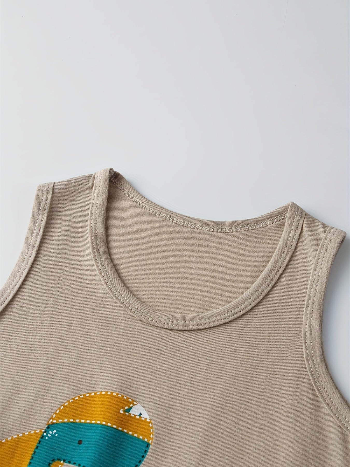 Boys Dino Tank Top & Shorts Set