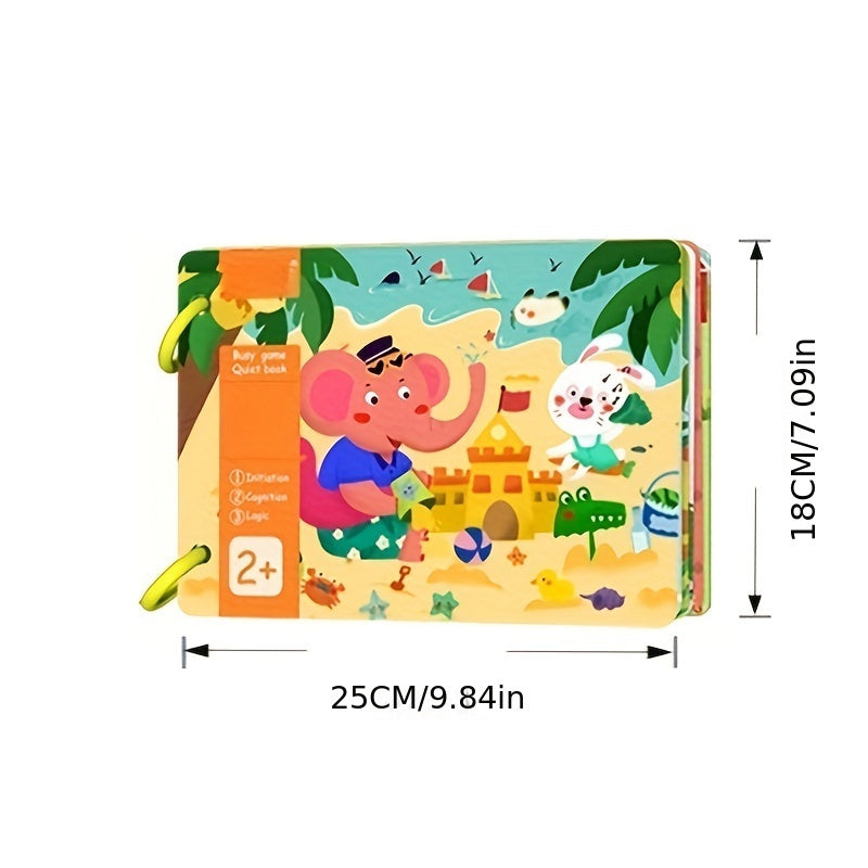 Family Activity Book: Educational Puzzle Toy for Kids