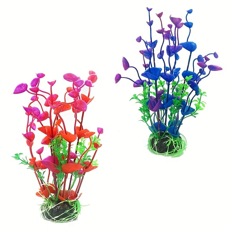 Plastic Artificial Water Plants Fish Tank Decoration Ornament