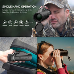 80x100 Monocular Telescope Ultra Long Distance Viewing Scope