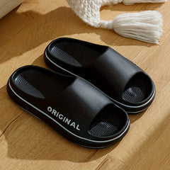 Men's Casual Lightweight Slides Non Slip Slippers