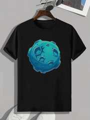 Men's Ball With Holes Print Graphic T shirt