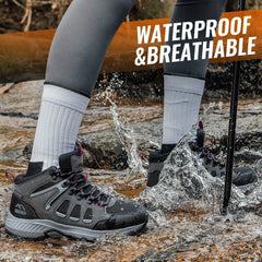 Women's Non-Slip Lightweight Outdoor Work Shoes for Hiking