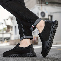 Men's Slip On Canvas Shoes Casual Flats Lightweight for Spring & Summer
