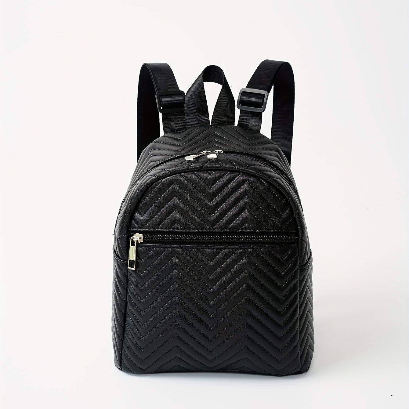 Mini Chevron Kids Backpack Large Capacity Outdoor Double Shoulder Bag