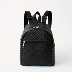 Mini Chevron Kids Backpack Large Capacity Outdoor Double Shoulder Bag