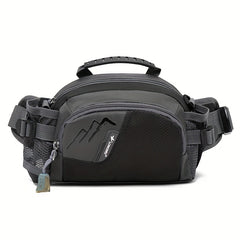Large Capacity Nylon Waist Bag for Outdoor Sports and Travel