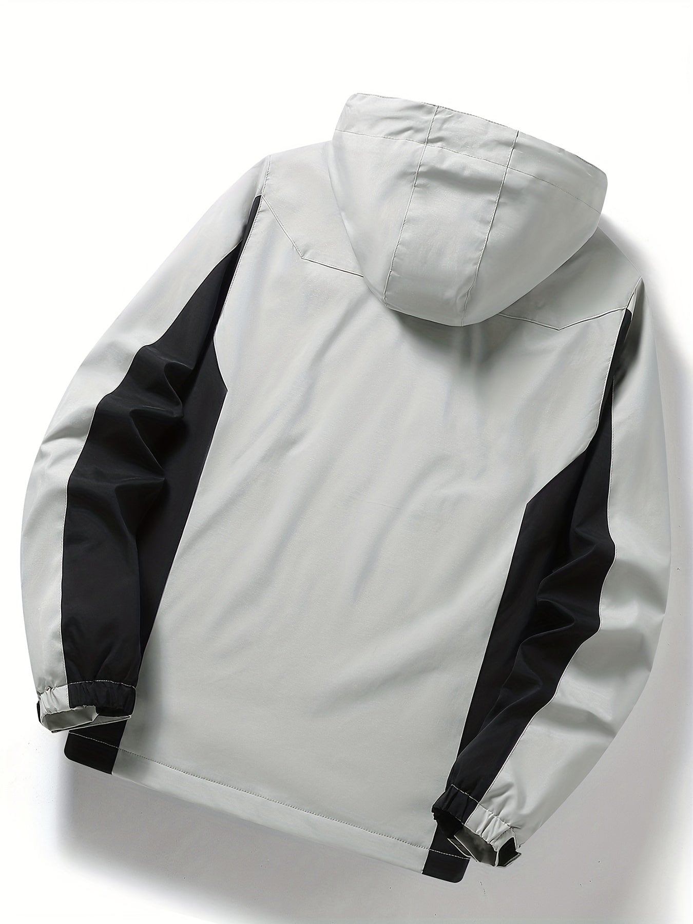 Boys Windbreaker Fleece-Lined Jacket Hooded Zip-Up Waterproof Kids Clothing