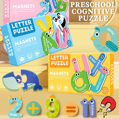Educational Magnetic Fridge Magnets Set for Kids
