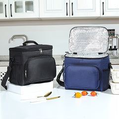Large Capacity Insulated Cooler Bag Waterproof Bento Lunch Bag