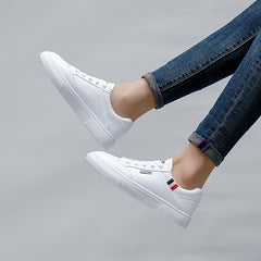 Women's Lace-up Casual Sneakers Flat Shoes