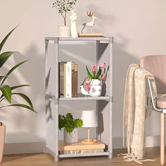 3-Layer Bookshelf Storage Rack Waterproof Utility Stand