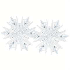 2pcs Snowboard Pedal Pads 3D Transparent Non Slip Snowflake Pedal Pad