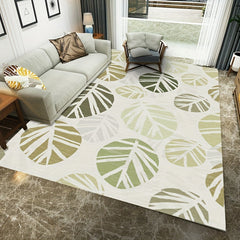 Modern Abstract Shaggy Rug Soft Comfy Non Slip Anti Fatigue Washable Home Decor