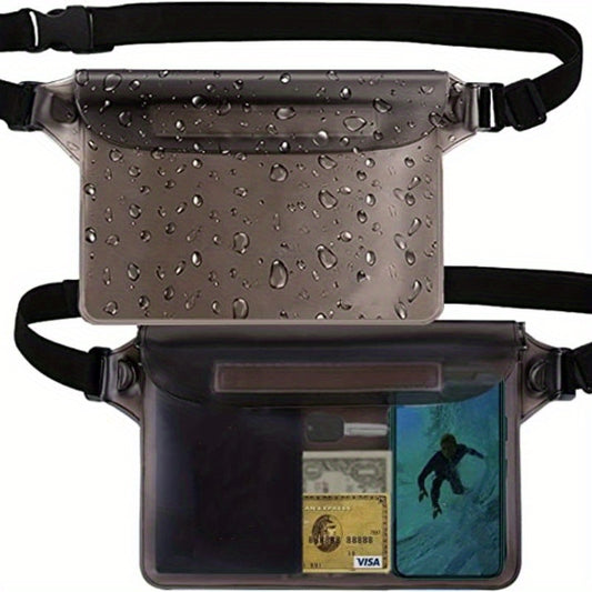 Waterproof Waist Pouch for Water Activities Safe Dry S