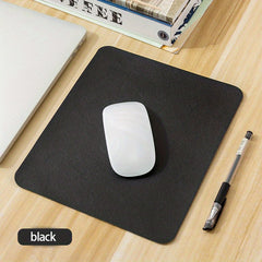 Faux Leather Mouse Pad Double sided Desk Pad