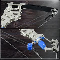 Mini Composite Bow Archery Set Stainless Steel Mini Bow Decompression Toy