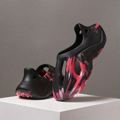 Men's Tie Dye Clogs Casual Foam Runner