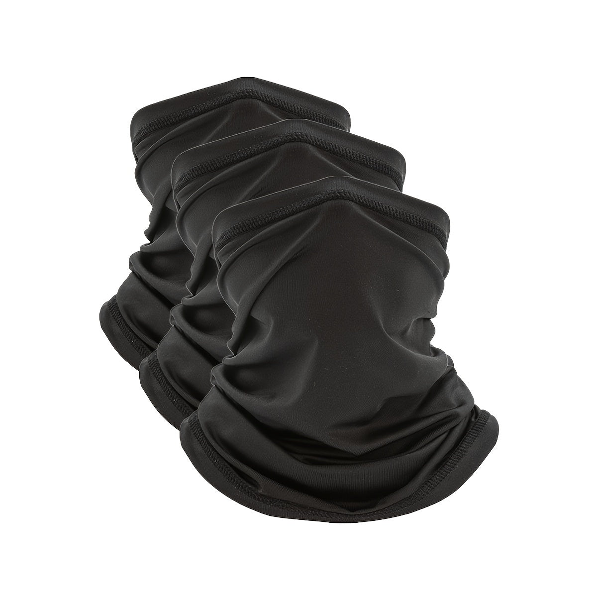 3 Pcs Breathable Sunscreen Face & Neck Cover Set for Outdoor Activities