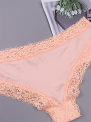 5 Pack Plus Size Sexy Panties Set Leopard & Heart Print Bikini Pant