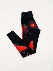 Butterfly Print High Rise Sports Leggings
