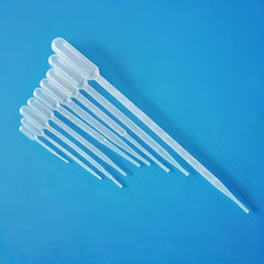 100pcs Pasteur Pipette Graduated Pipetting For Lab Experiment Transfer Pipettes