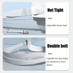 Large Frame Swimming Goggles Waterproof Anti-fog Clear Vision