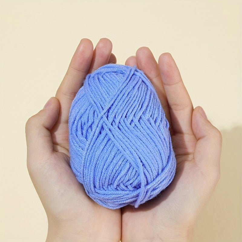 Combed Milk Cotton 4 Strands Medium Thick DIY Doll Wool