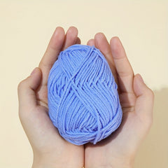 Combed Milk Cotton 4 Strands Medium Thick DIY Doll Wool
