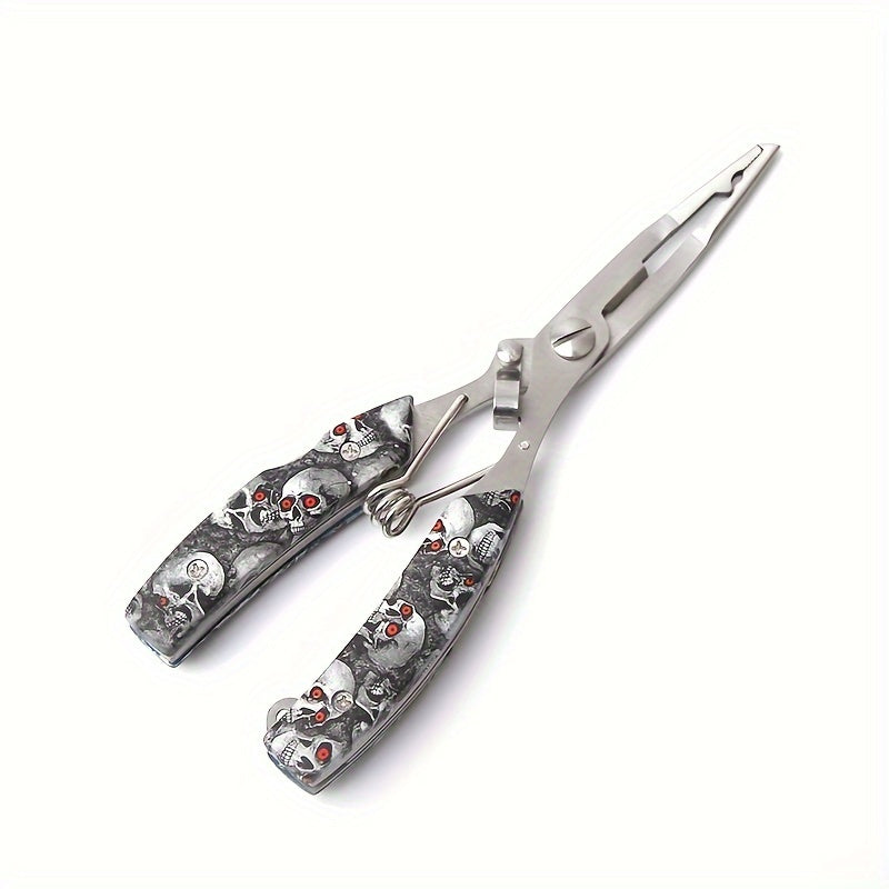 Stainless Steel Fishing Pliers Line Scissors Hook Remover