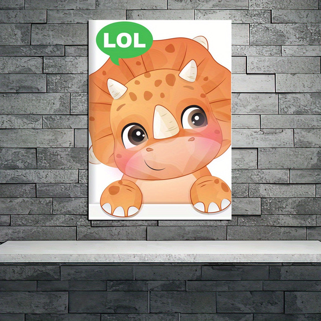 Cute Baby Dinosaur Wall Stickers - Kids Room Decor