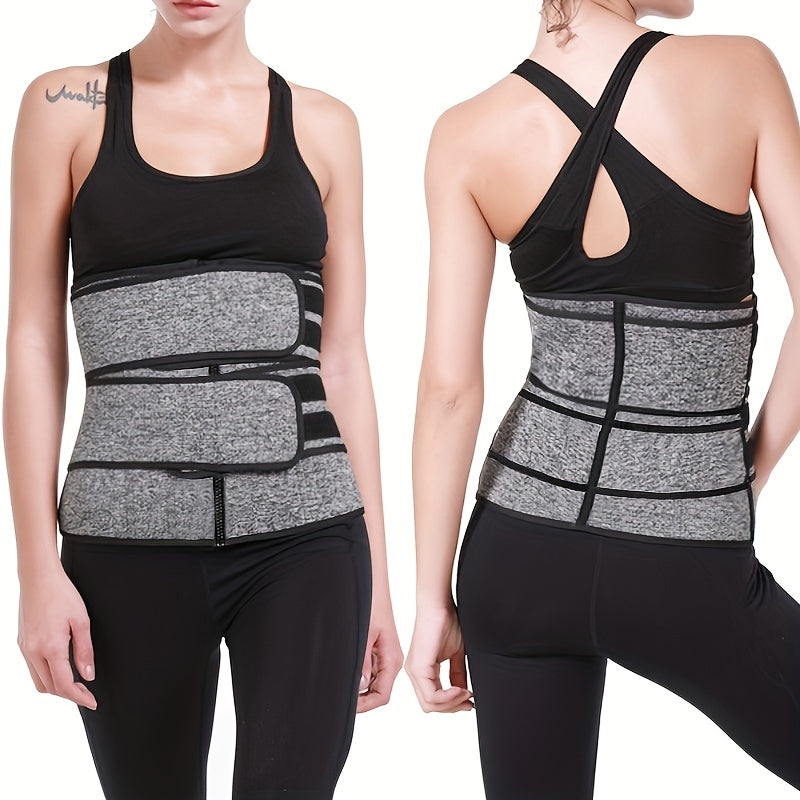 Women Waist Corset Belt Trimmer Sweat Waist Trainer Belt