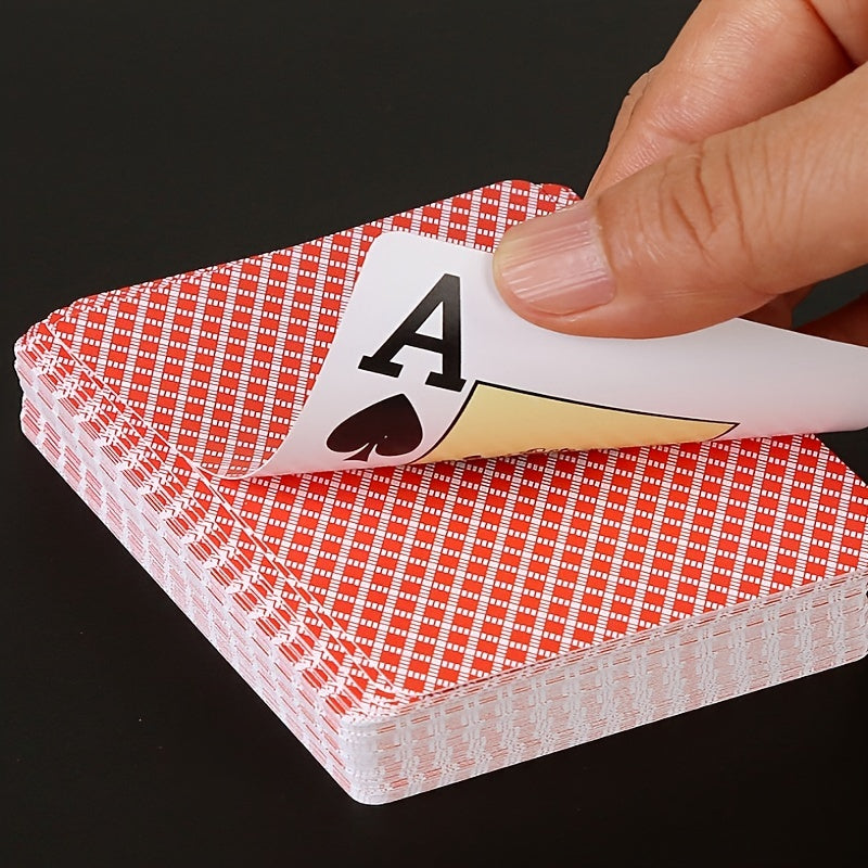 Waterproof Plastic Card Frosted Playing Cards for Family Gathering Game