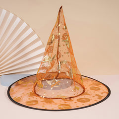 Printed Transparent Halloween Hat For Men Women Unisex Hat Christmas
