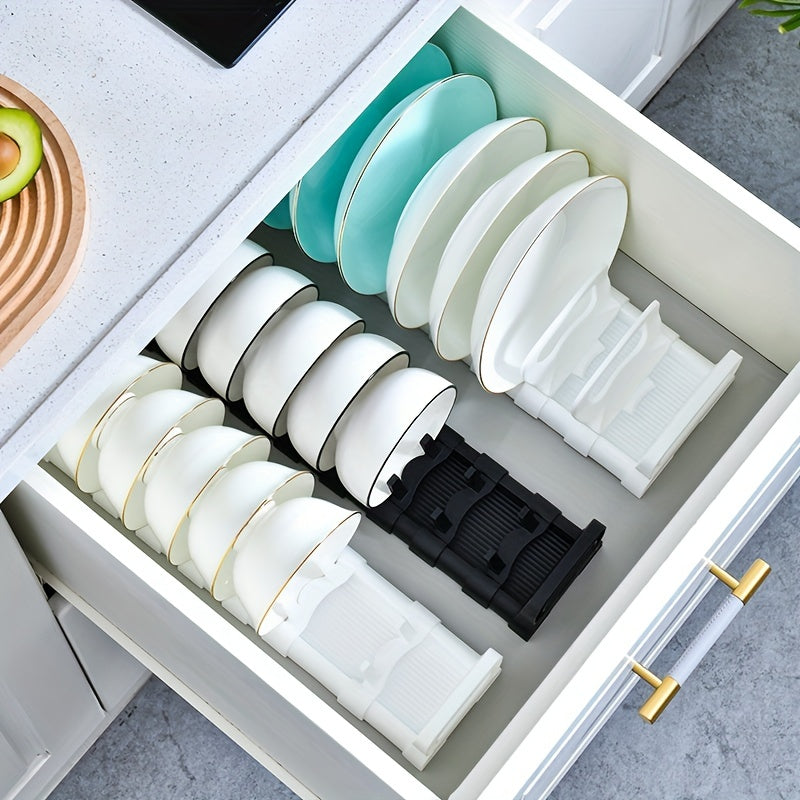 Adjustable Pot Lid Rack Drainer Kitchen Organizer Household