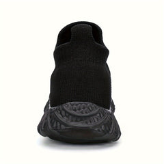 Girl's Breathable Slip On Sock Shoes Soft Sole Sneakers For Kids