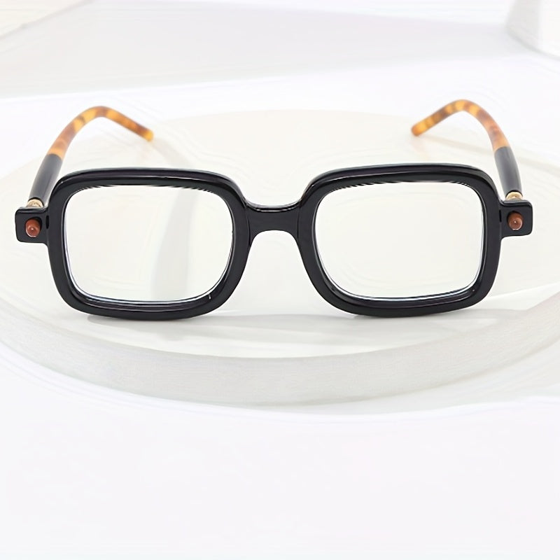 Retro Anti Light Flat Glasses for Men with Glasses Box