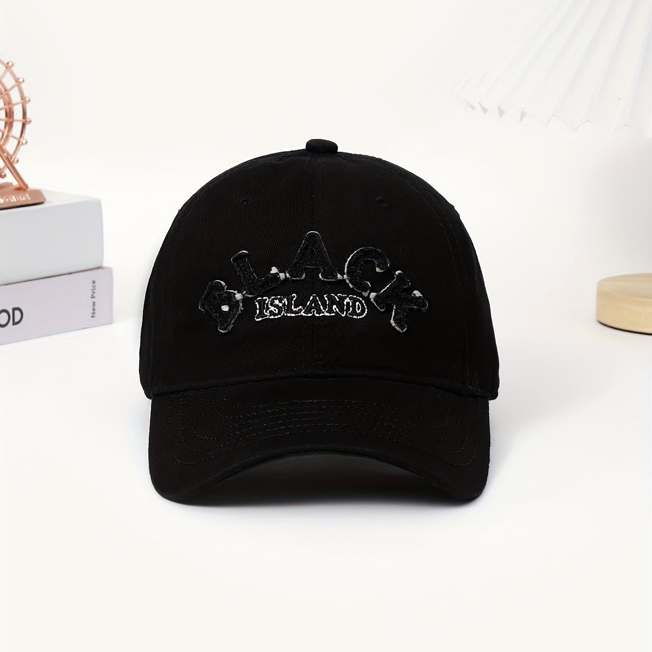 Retro Washed Letters Embroidery Baseball Cap