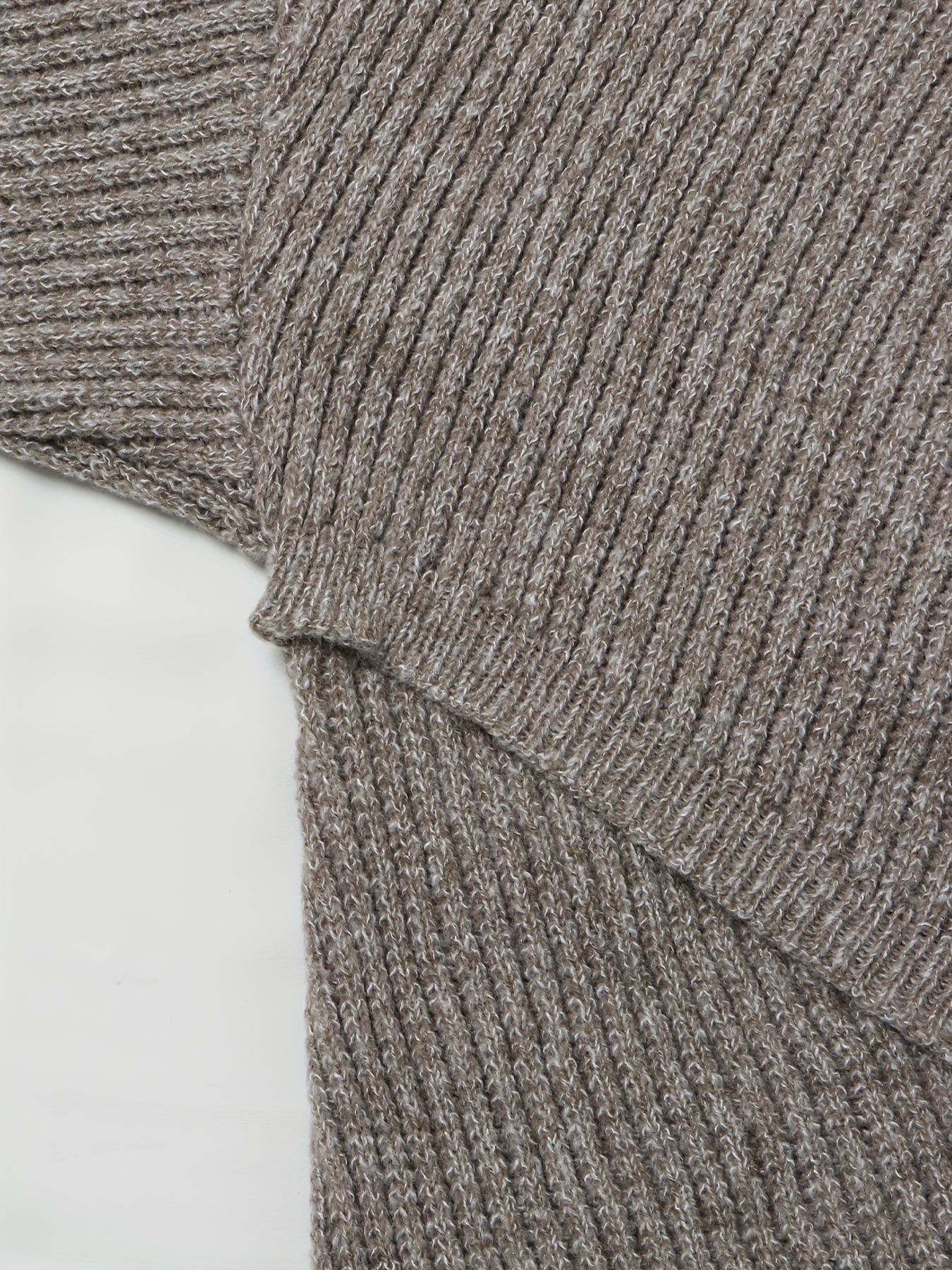 Casual Sweater Solid Long Sleeve Stretch Jumper