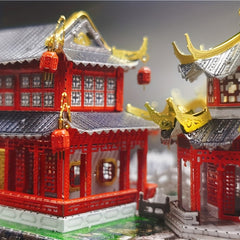 3D Metal Puzzle SuZhou Gardens 220Pcs Jigsaw Toys For Children Adult
