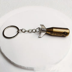 Retro 3D Keychain Pendant Backpack Accessories Key Ornament