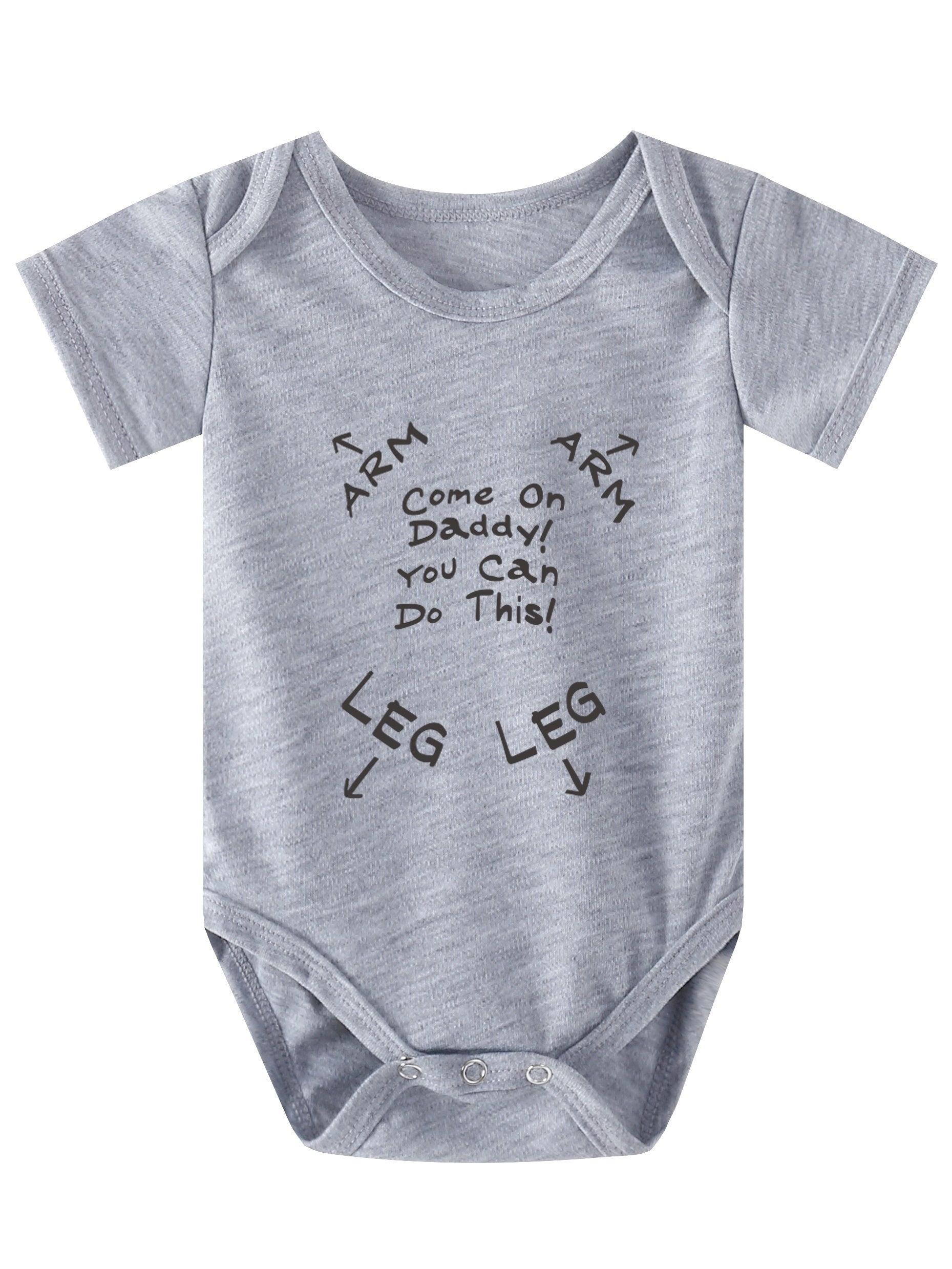 Baby Boys Casual Daddy You Can Do This Onesie
