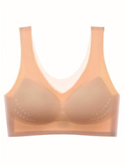 Seamless Wireless Bra Full Coverage Comfortable & Breathable