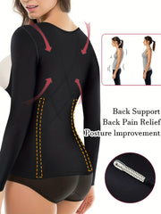 Front Buckle Shaping Waist Trainer Tummy Control Slimmer Top